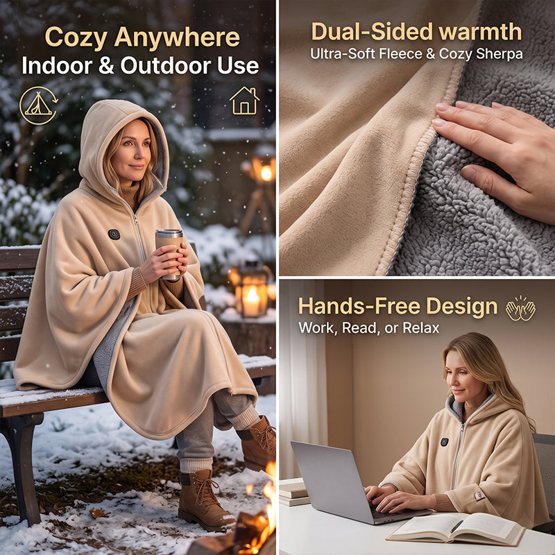 Wearable Heated Blanket