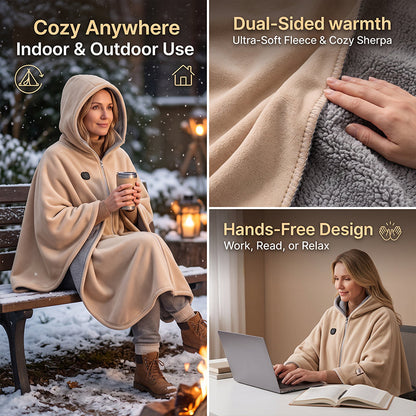 Wearable Heated Blanket