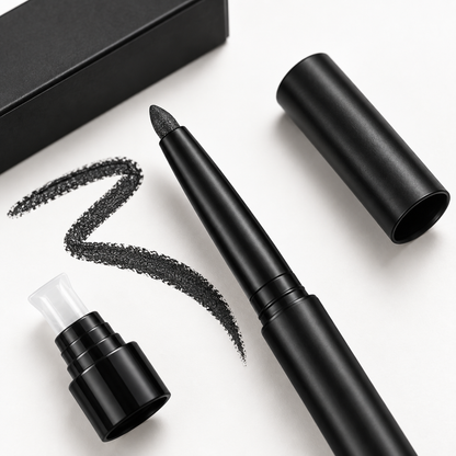 Gel Eyeliner Pencil, Waterproof Long Lasting Smudge Proof Eyeliner for Precise Eye Makeup